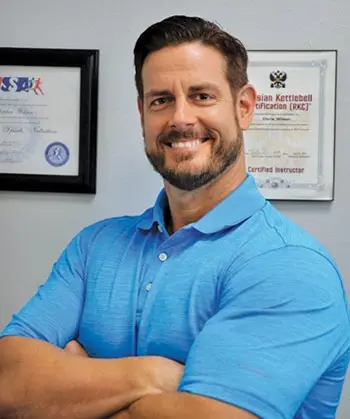 Chris Wilson creator of Neuro-Balance Therapy certified NASM trainer